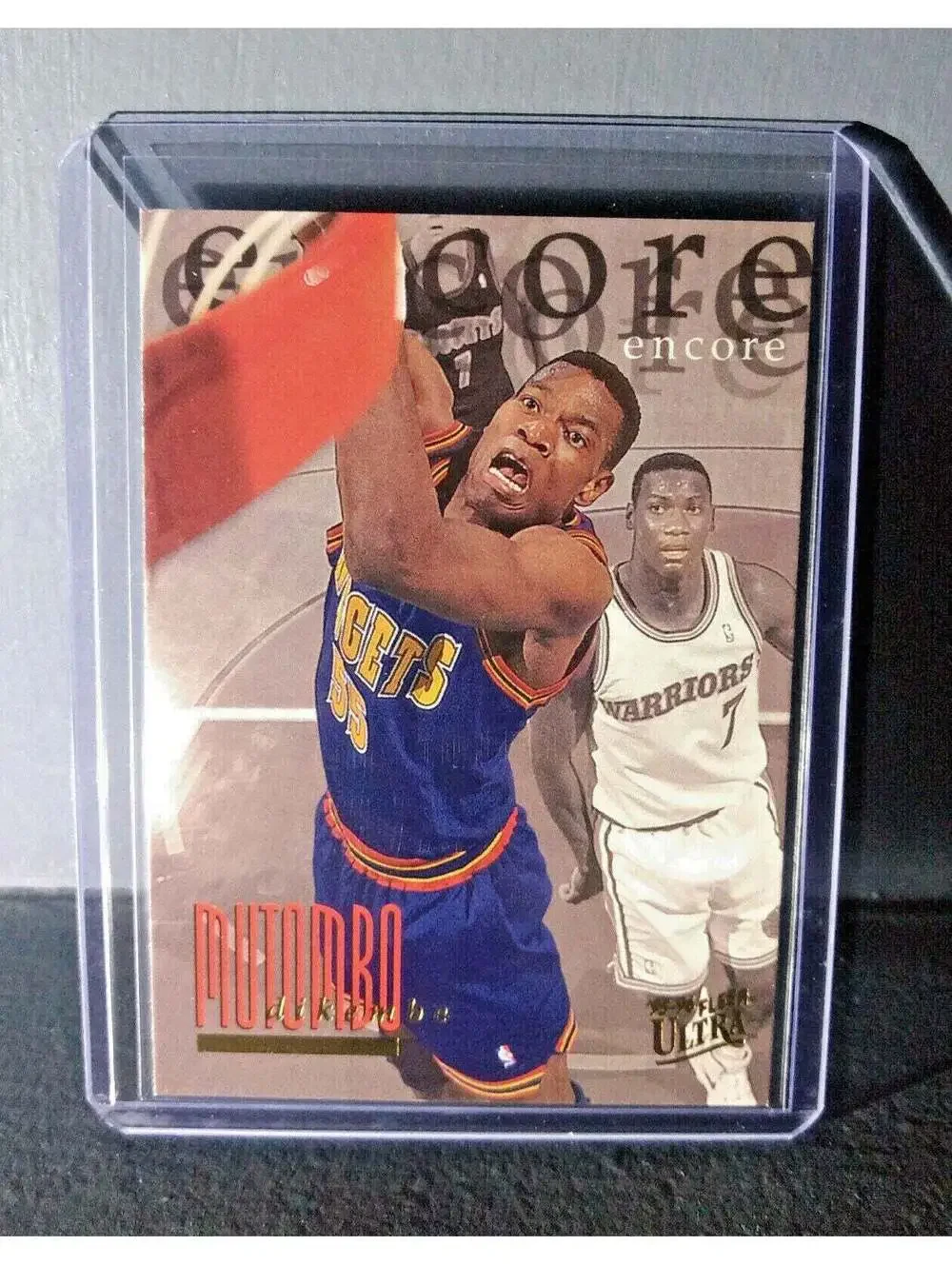 1995-96 Dikembe Mutombo #327 Ultra Encore Basketball Card